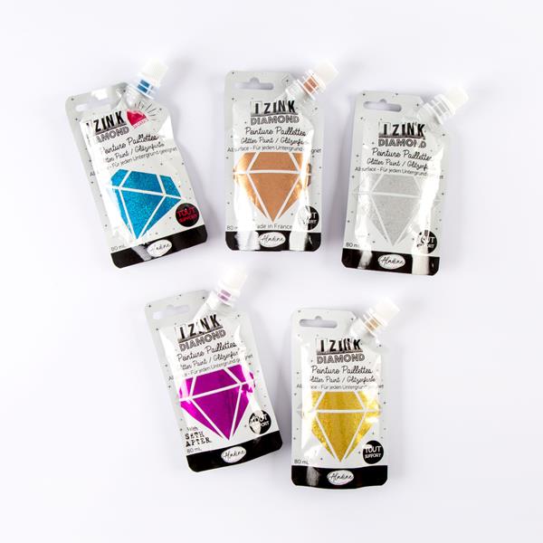 IZINK Diamond Collection - 5 x Assorted Pouches - Contents May Va - 889512