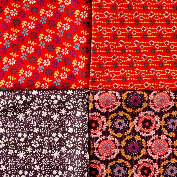 Fabric Freedom 100% Cotone "MELE & Pere's Fruit Craft/Vestito Tessuto Materiale 