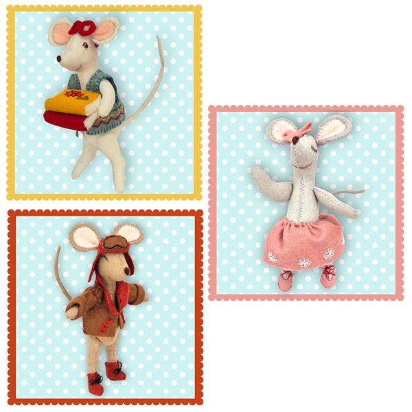 Corinne Lapierre Little Mouse Mini Kit Series 1 - Includes: Balle - 890602