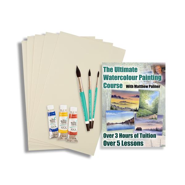 Matthew Palmer Watercolour Complete Kit with Tutorial - 892283