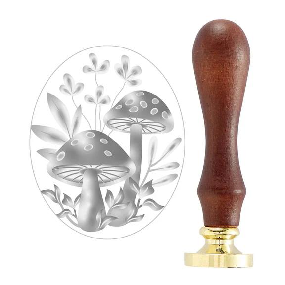 Spellbinders 3D Sealed Botanicals - Forest Mushrooms 3D Wax Seal - 893102