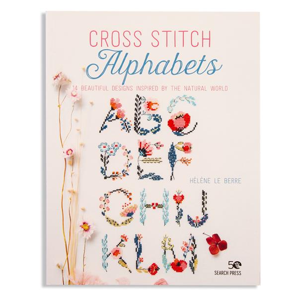 Cross Stitch Alphabets 14 Beautiful Designs Inspired by the Natur - 894110