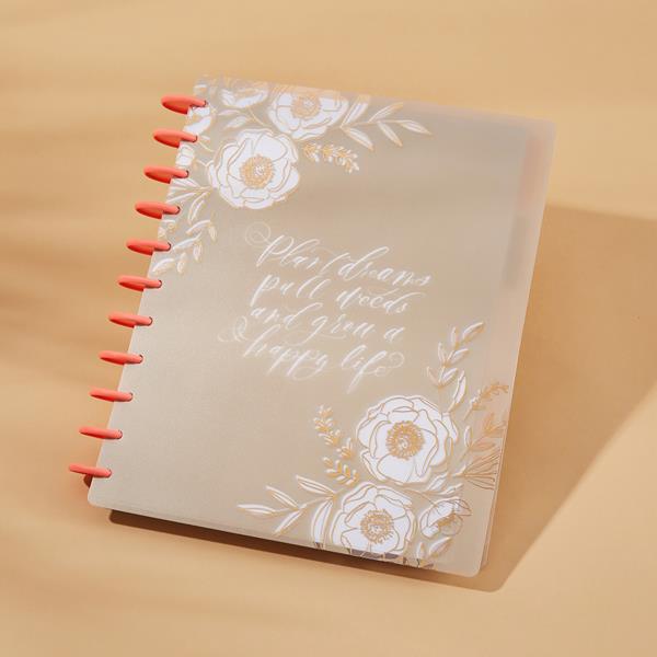 The Happy Planner Big Monthly Plans & Notes Book - Simple Florals - 894642