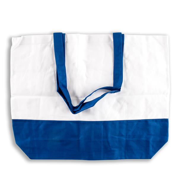 Sweet Factory Premium Two-Tone Tote Bag - Blue & White - 895152