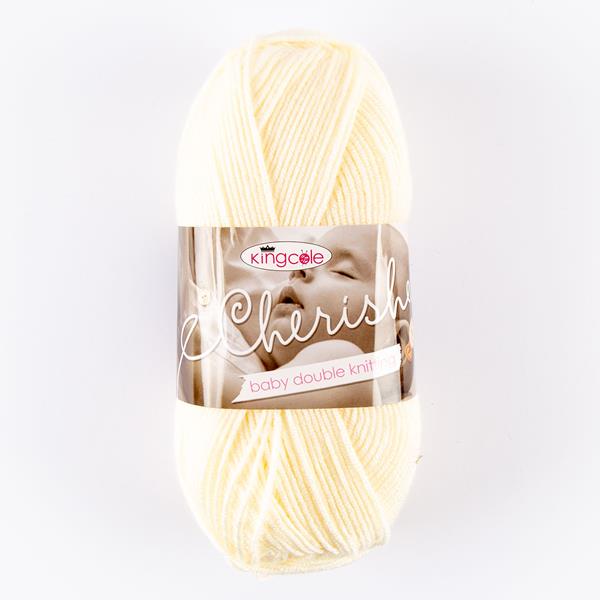 King Cole Cream Cherished DK Yarn - 100g - 100% Low Pill Acrylic - 901040