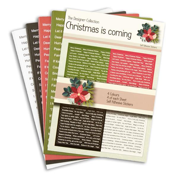 Lisa Horton Crafts Christmas is Coming Self Adhesive Stickers - 4 - 903885