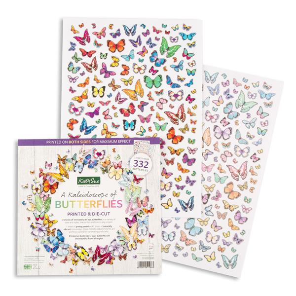 Katy Sue Designs Kaleidoscope of Die Cut Butterflies - 904804