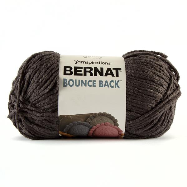 Bernat Bounce Back Yarn - Black Bear - 225g - 906605