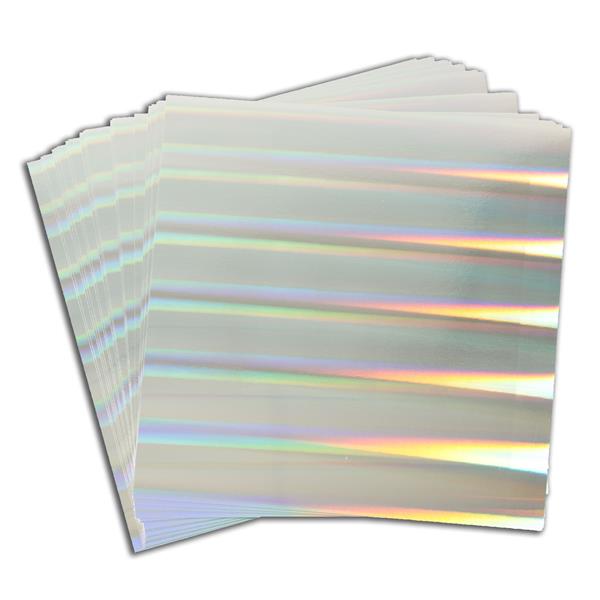 PILLARS OF LIGHT Holographic - 12x12 Holographic Cardstock - Mirri