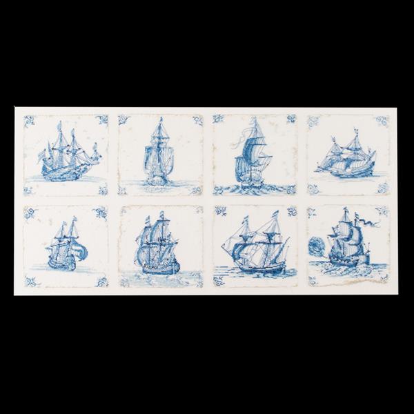 Thea Gouverneur Martime Delft Tiles Cross Stitch Kit - 913068