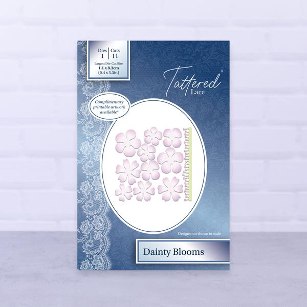 Tattered Lace Dainty Blooms Die Set - 1 Die - 914805