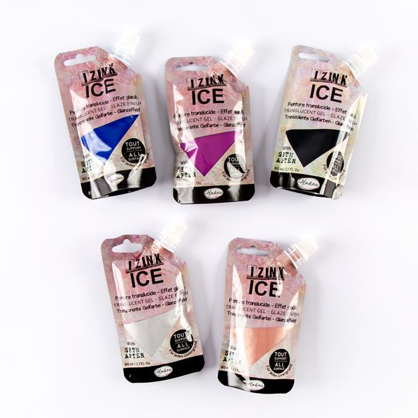 IZINK Ice Collection - 5 x Assorted Pouches - Contents May Vary - 916277