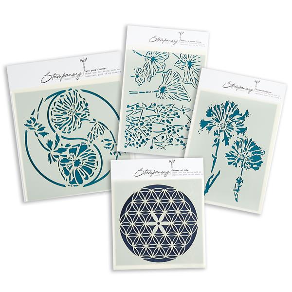 Stampanory Flower of Life Stencil Collection - 4 x Stencils - 917351