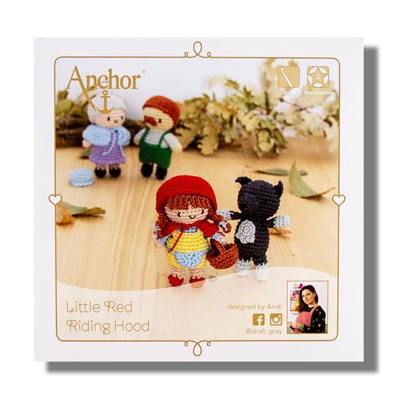Anchor Creativa Little Red Riding Hood Amigurumi Crochet Kit - 923893