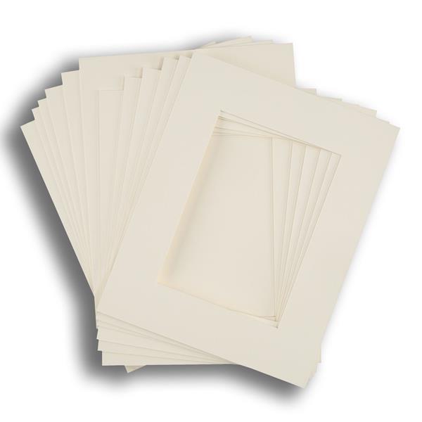 Clarity Crafts Set of 6 Mountboard Frames & Backing Panels - 925369