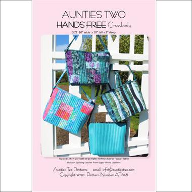 Oh Sew Sweet Shop Aunties Two Patterns - Hands Free Cross Body Ba - 928410