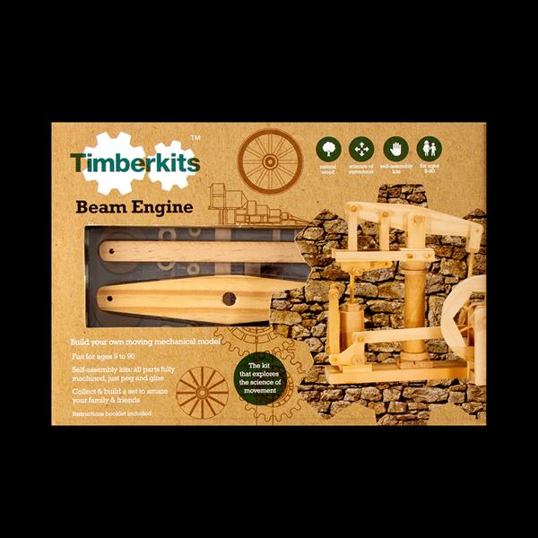 Timberkits Wooden Mechanical Model Kit - Beam Engine - 929405