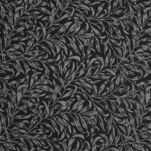 Make + Believe William Morris V&A Willow Bough Charcoal Quilt Bac - 929652