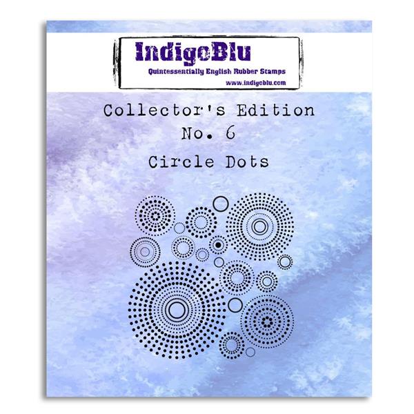 IndigoBlu Collectors Edition Stamp No. 6 - Circle Dots - 931472