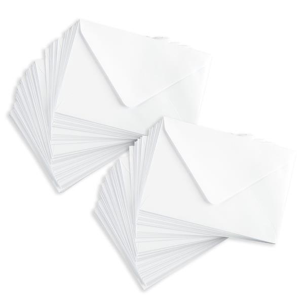 Oakwood 100 x C6 White Envelopes - 932294