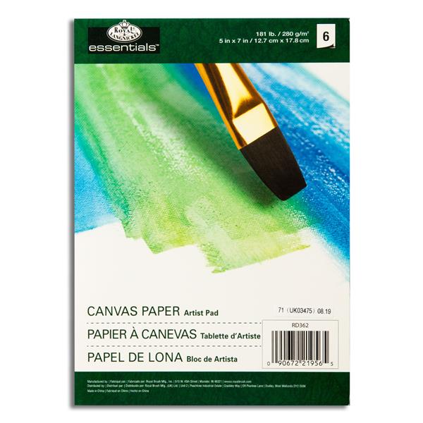 Essential Canvas Paper Pack - 6 Sheets - 933496
