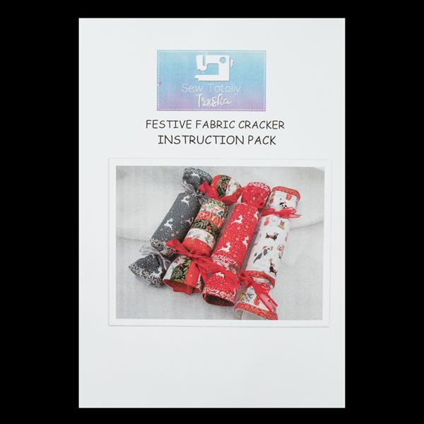 Sew Totally Trisha Festive Fabric Cracker Instruction Pack - 935221