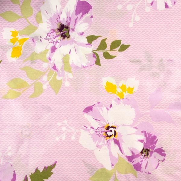 House of Alistair Extra Extra Wide Lilac Canarian Garden Quilt Ba - 935319