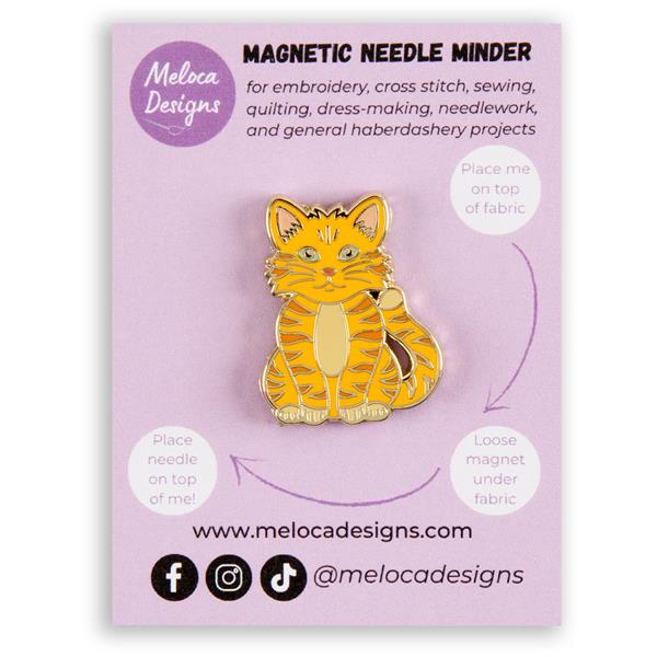 Meloca Designs Ginger Cat Needle Minder - 935953