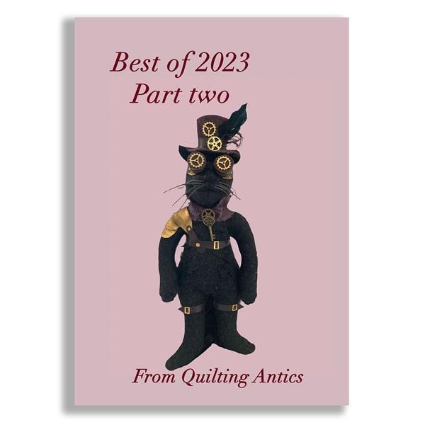 Quilting Antics Best of 2023 Part Two Pattern Booklet - 939608