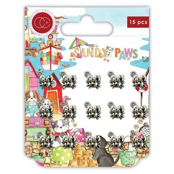 Craft Consortium Sandy Paws little Crabs - Metal Charms - 940338