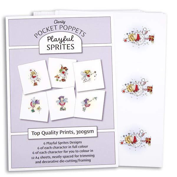 Clarity Crafts Pocket Poppet Card Toppers - Choose 1 - 948368
