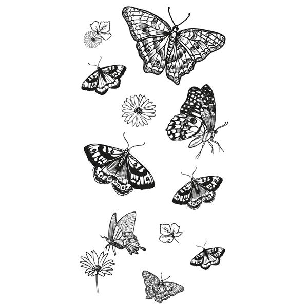 Sizzix Stamp Set – Nature Butterflies By Lisa Jones - 949759