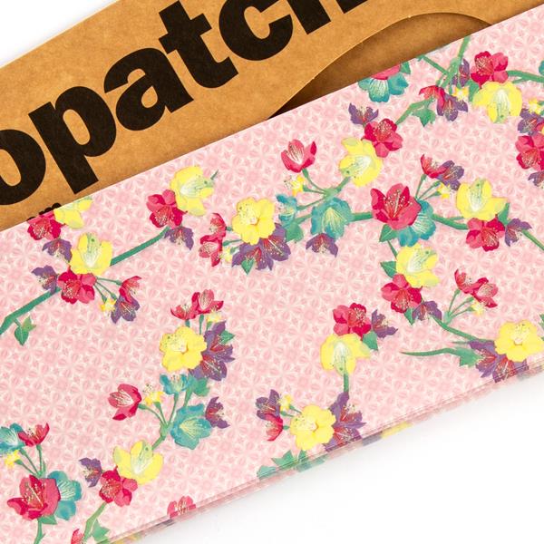 Decopatch Pack of 3 Sheets Pretty Floral (Pink) - 949962