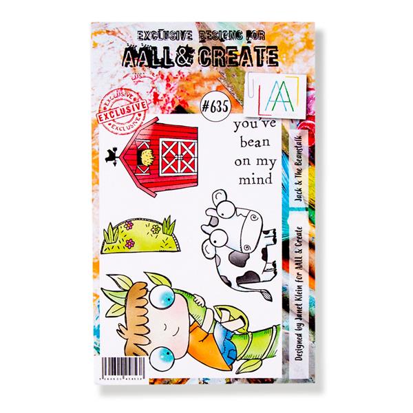 AALL & Create A7 Stamp Set - Jack & The Beanstalk - 5 Stamps - 954320