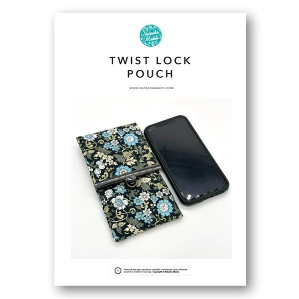 Natasha Makes Twist Lock Pouch Pattern - 958241