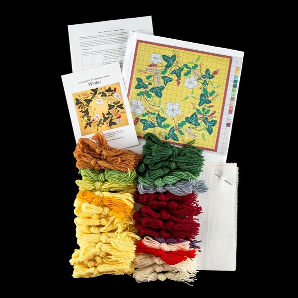 Fox Tapestry Design Tapestry Cushion Kit - Winter - 959803