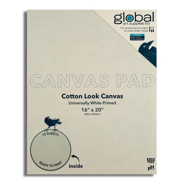 Global Canvas Pad 16x20" - 10 Sheets - 959904