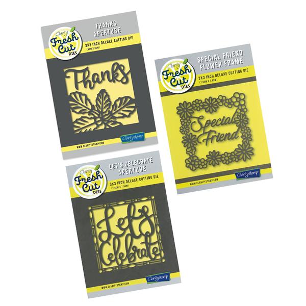 Clarity Crafts Fresh Cut Super Saver - All About the Words Trio o - 963399