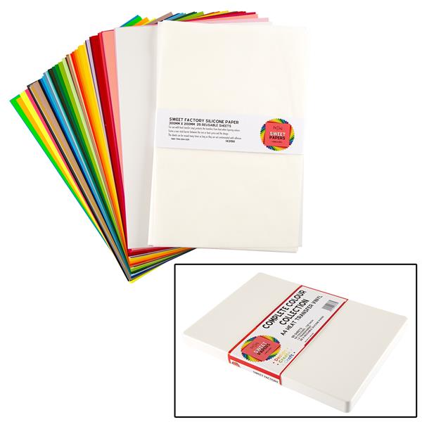 Sweet Factory Complete Colour Collection: 55 Sheets, 55 Colours + - 965584