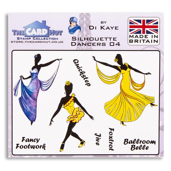 The Card Hut - Di Kaye Silhouette Dancers Set 4 - 965940