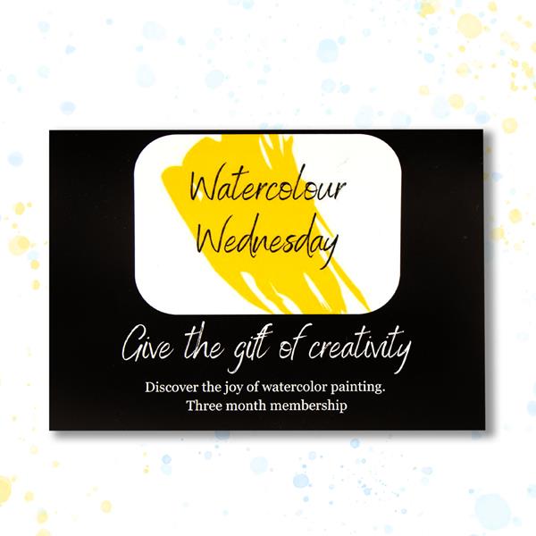 Studio 5 Watercolour Wednesday 3 Month Membership - 966872