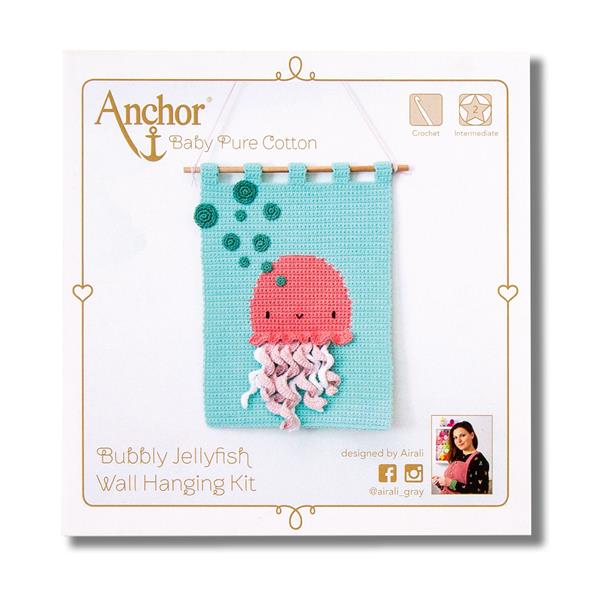 Anchor Jellyfish Wall Hanging Crochet Kit - 970167