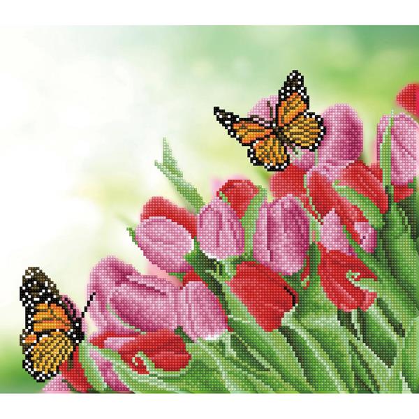 Diamond Dotz Spring is in the Air Painting Kit - 14.57" x 16.54" - 970632