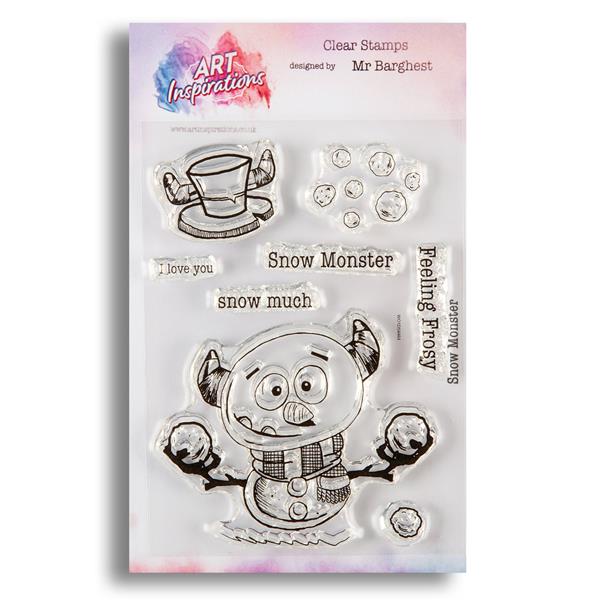Art Inspirations with Mr Barghest A7 Stamp Set - Snow Monster - 8 - 970945