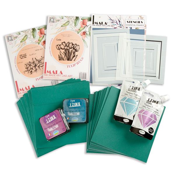 IMALA Stamps, Stencils, Paper & Ink Collection - 971152