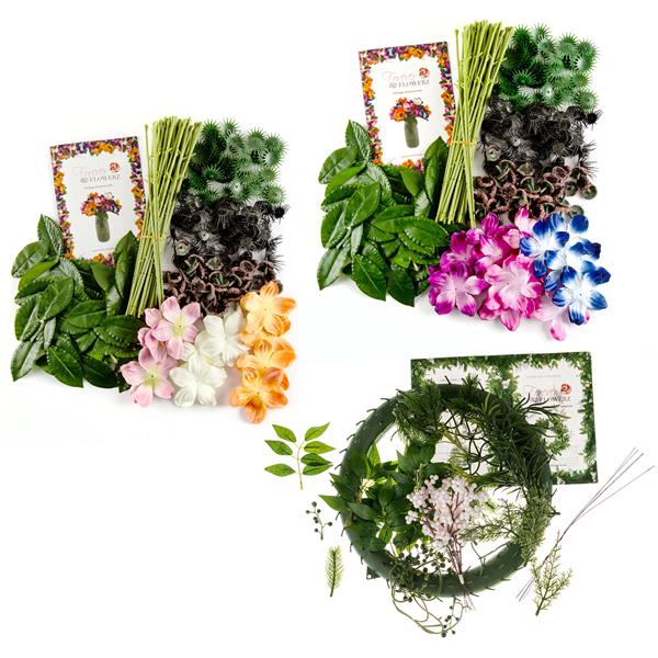 Forever Flowerz Anemones Complete Collection with Wreath Kit - Ma - 973613