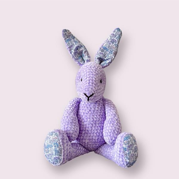 Mally Makes Heirloom Rabbit Crochet Kit - Yarn, Pattern Booklet,  - 974080
