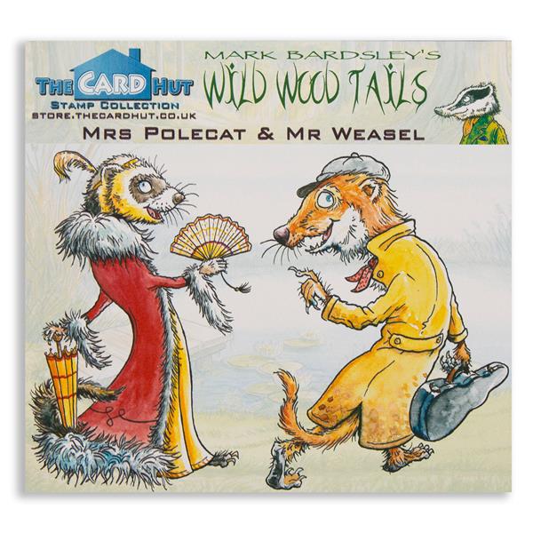 The Card Hut - Mark Bardsley Wild Wood Tails: Mrs Polecat & Mr We - 982435
