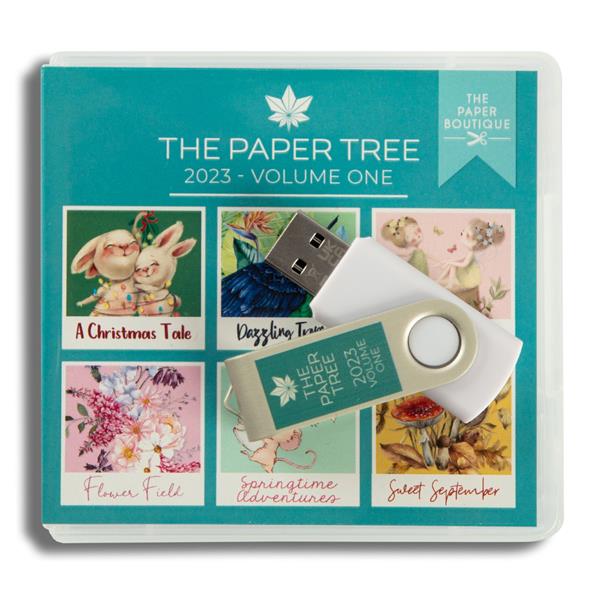 The Paper Boutique Paper Tree 2023 Volume I USB - 983468