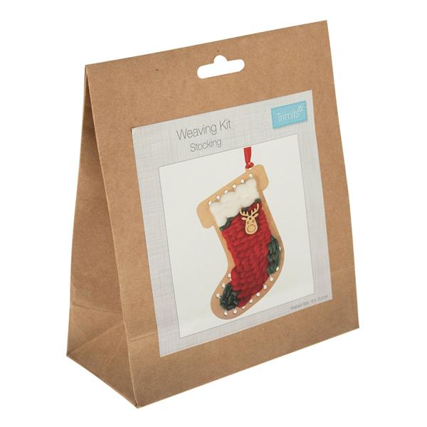 Trimits Christmas Stocking Weaving Decoration Kit - 986131
